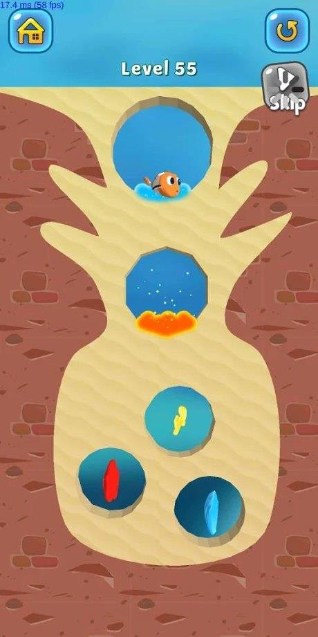 挖掘解谜救救小鱼0