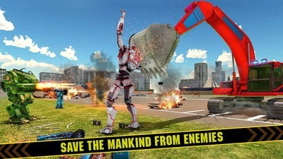 重型挖掘机器人2