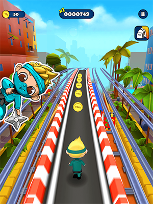 弗拉德和尼基跑酷3