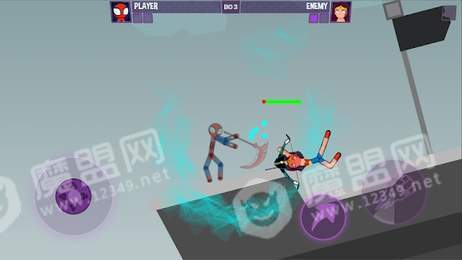 疯狂火柴人蜘蛛侠格斗2