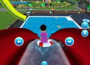 夏季滑梯水上乐园1