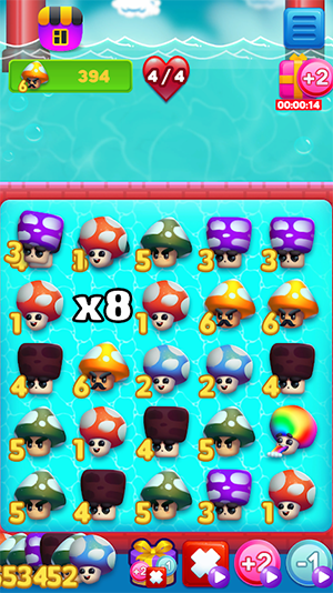 蘑菇海洋合并之星1