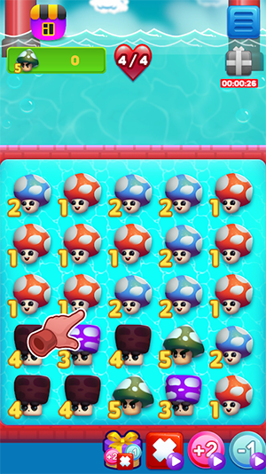 蘑菇海洋合并之星3