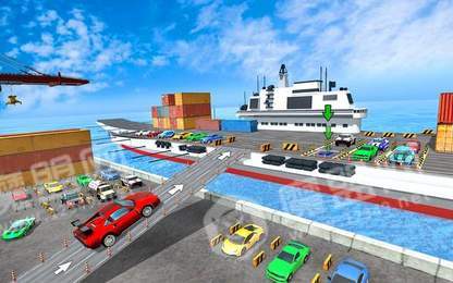 简易停车场和船舶模拟1