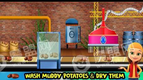 薯片小吃厂手游1