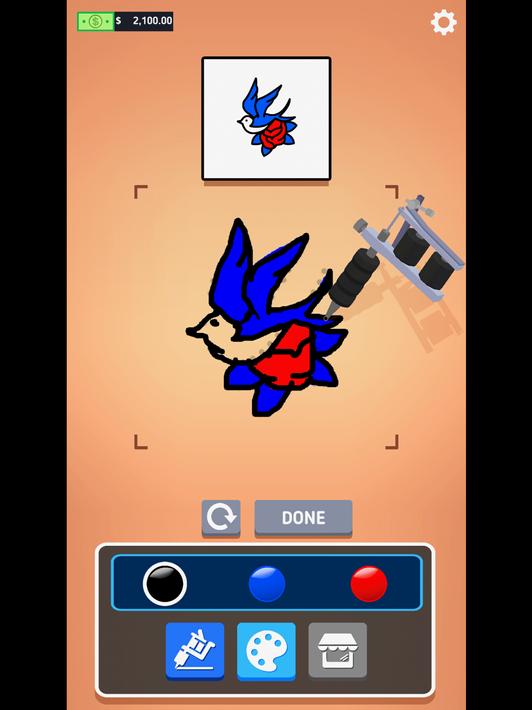 艾薇儿的纹身店5