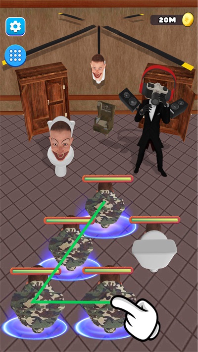 克隆军团合并马桶人0