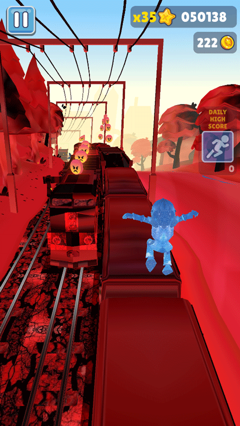 地铁跑酷愤怒金币版1