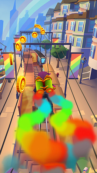 地铁跑酷186个角色全解锁版2