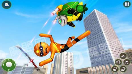 火柴人忍者神龟游戏1