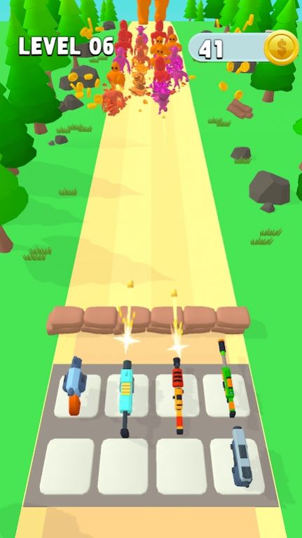 枪合并怪物防御1