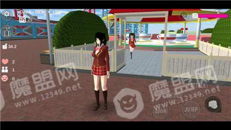 樱花校园模拟器窗帘版1