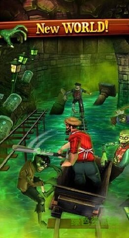 矿路跑酷万圣节版（Rail Rush）1