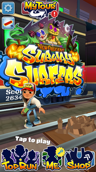 地铁跑酷草方块金币版本万圣节