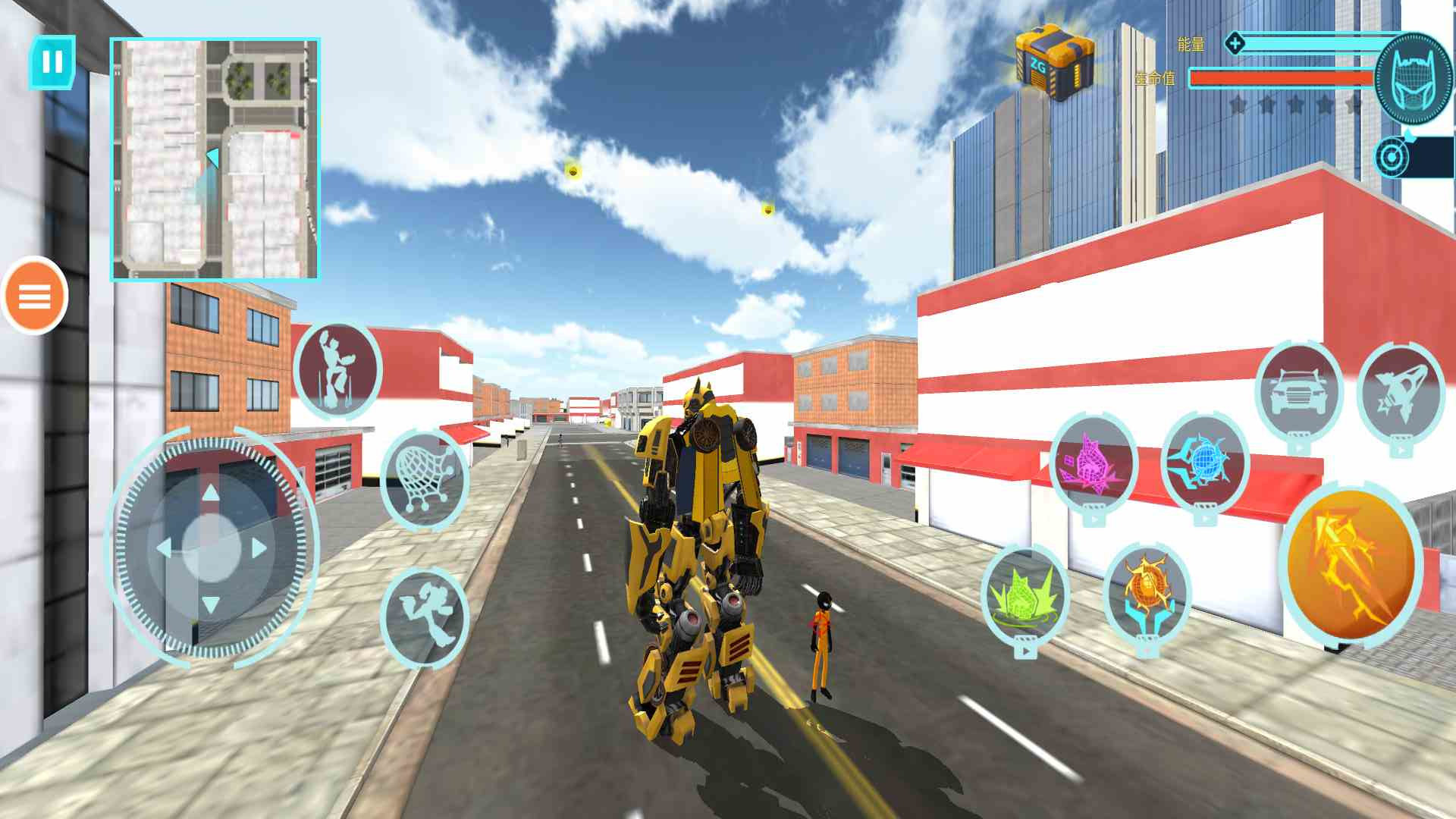 变形机器人模拟1