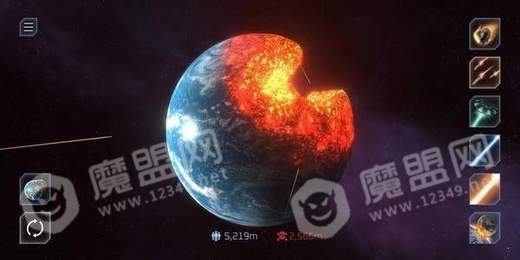 毁灭星球模拟器游戏1