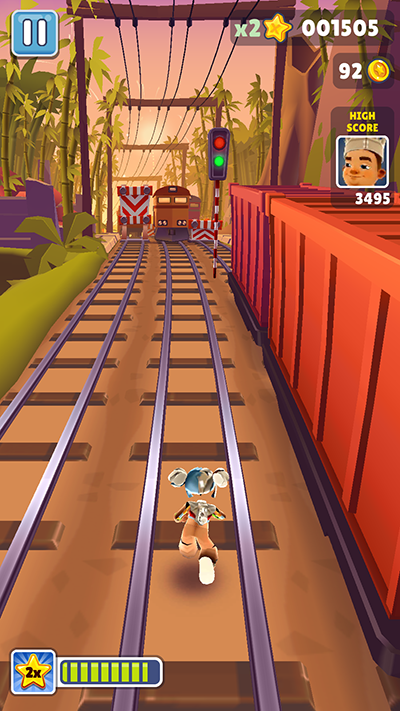 地铁跑酷花扇专属版本1