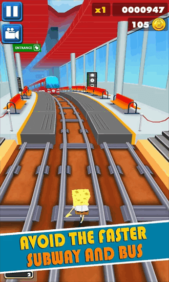 海绵宝宝地铁跑酷冰火人3