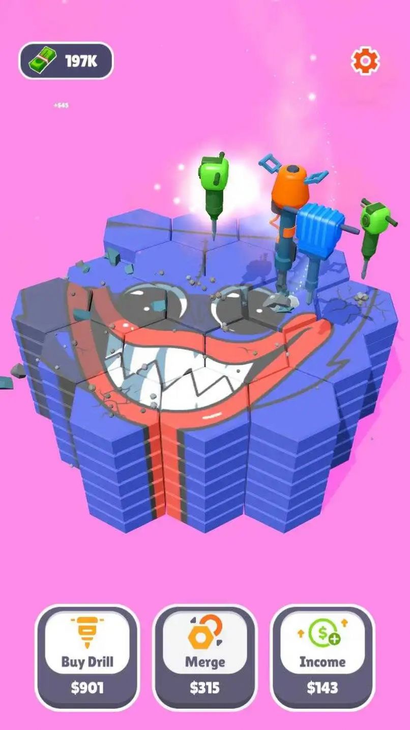 六角破碎机游戏卡通休闲版1