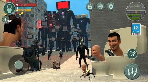 马桶人大战电视人1