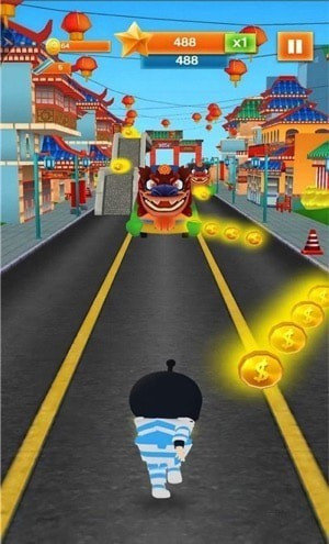 仔仔跑酷向前冲1