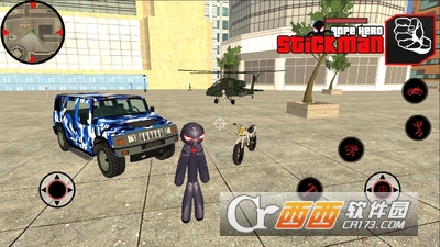 火柴人绳索英雄犯罪手游2