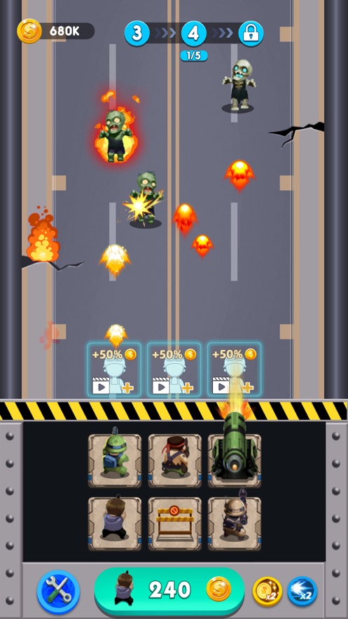 爆打小僵师 游戏