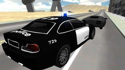 警车漂移3D模拟器1