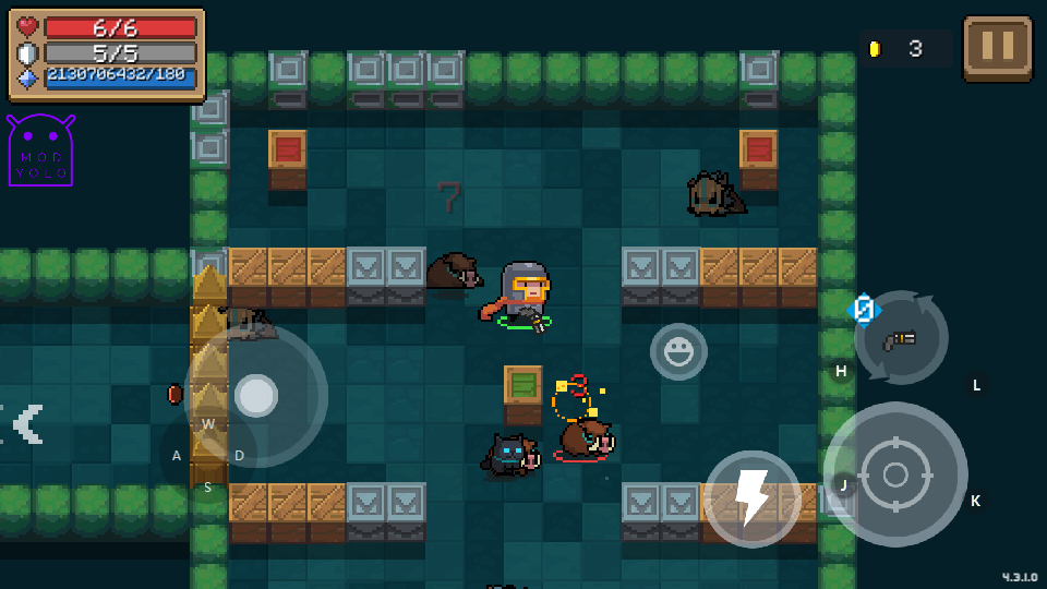 元气骑士5.2.4内置修改器远程联机3