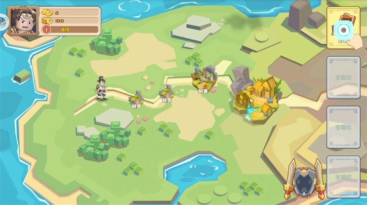 勇士对决积木军团0