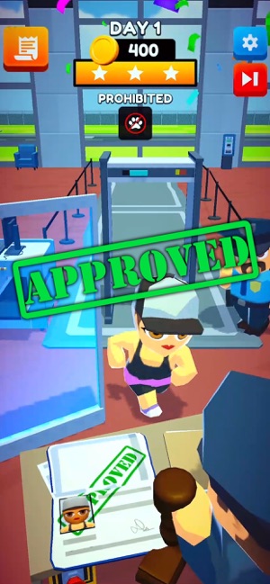 登机过一下安检游戏2