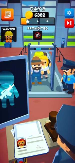 登机过一下安检游戏3