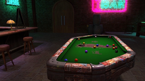 真实3D台球明星之路0