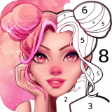 减压填色绘画书