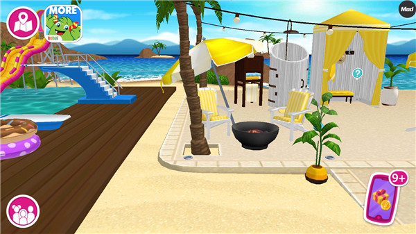 芭比梦幻屋冒险免费永久解锁版1