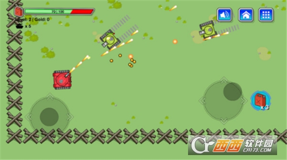 双人坦克对决手游0