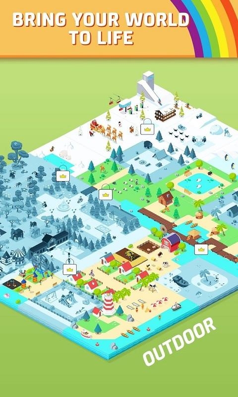 彩色土地:宏伟建造1