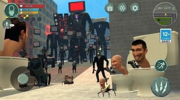 马桶大战音响人2