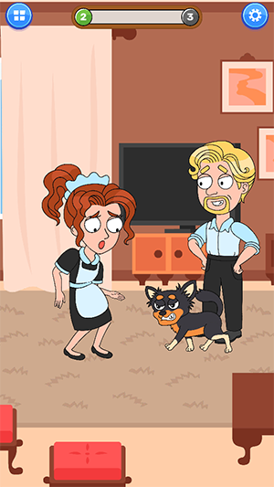 Save the Maid Girl Rescue Puzzle