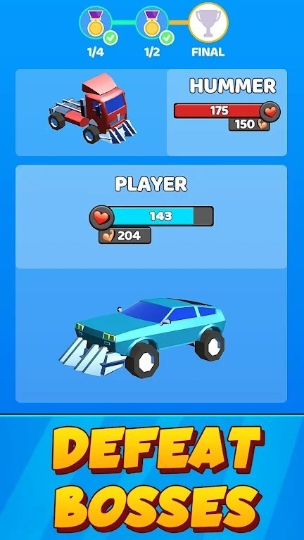 战斗和摧毁汽车2