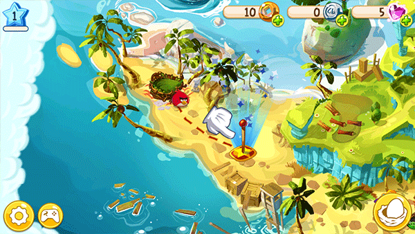 愤怒的小鸟英雄传无限金币钻石版1