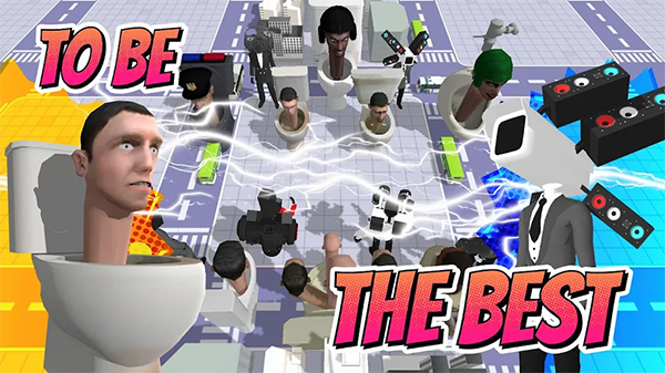 Toilet Robot Battle Master