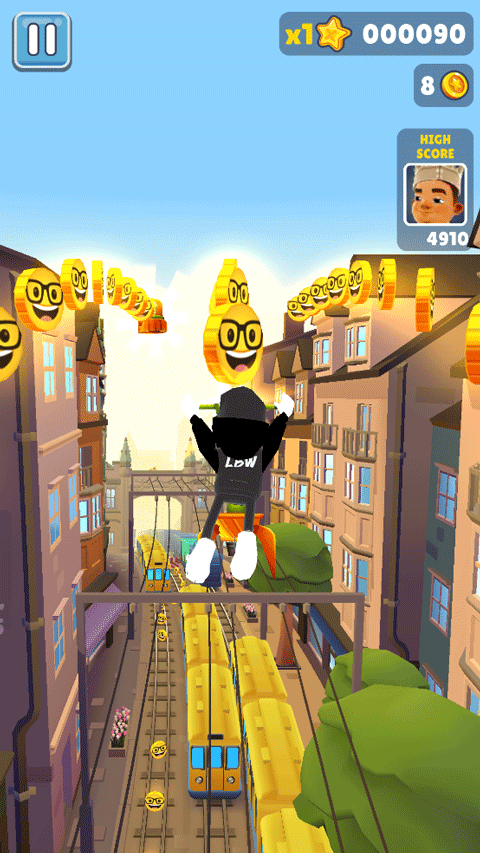 地铁跑酷萝卜伟定制版本4