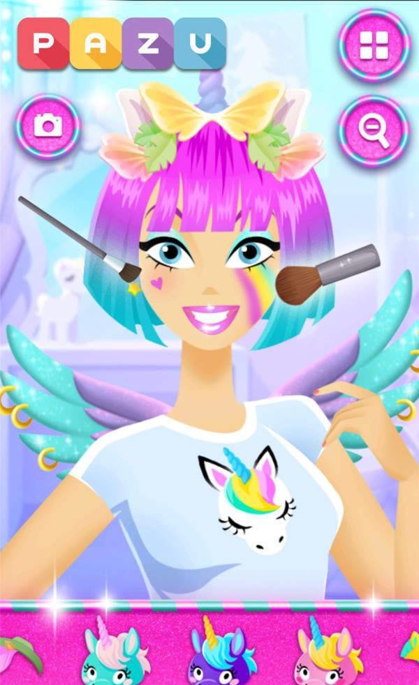 化妆女孩之独角兽1