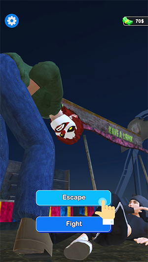 杀手小丑3D恐怖游戏2