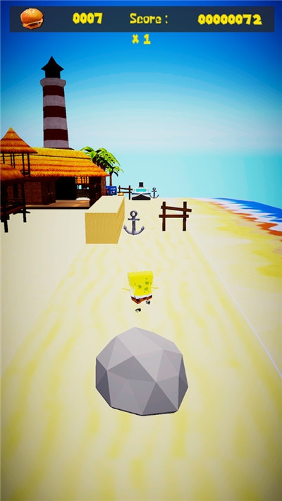 海绵宝宝：海边跑酷0