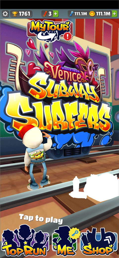 地铁跑酷盲跑版2