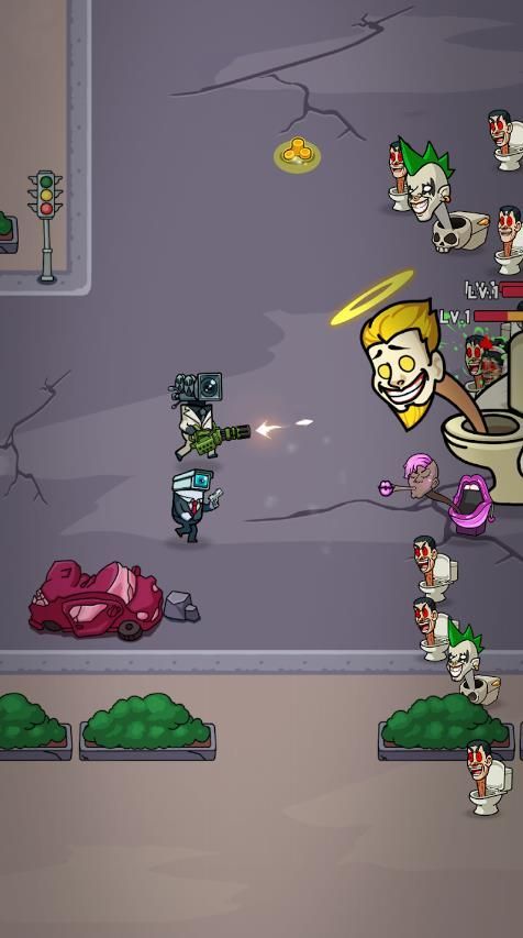 马桶人生存射击1