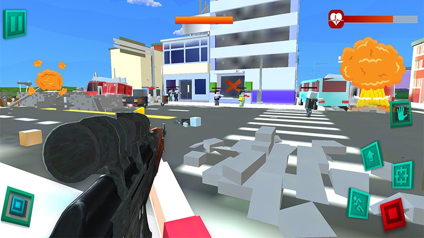 僵尸像素战士3D0