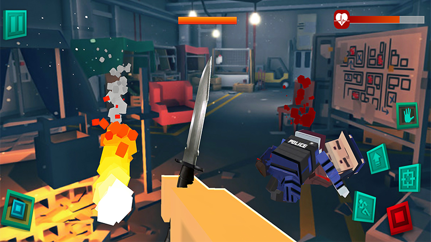 僵尸像素战士3D3